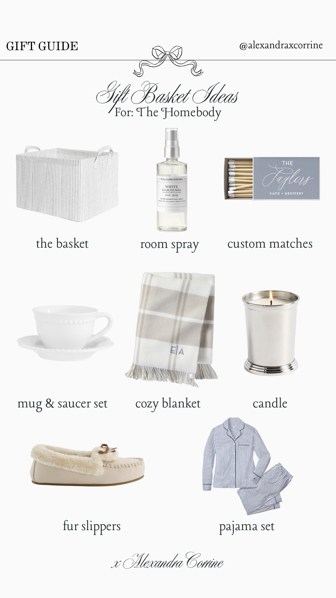 Gift basket ideas for the holidays: For the homebody ☁️

Gift guide, gift ideas, gift basket, brrr basket, gift inspo, holiday wishlist, Christmas present

#LTKGiftGuide #LTKHoliday