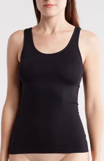 NORDSTROM RACK Seamless Reversible Tank in Black at Nordstrom Rack, Size X-Large | Nordstrom Rack