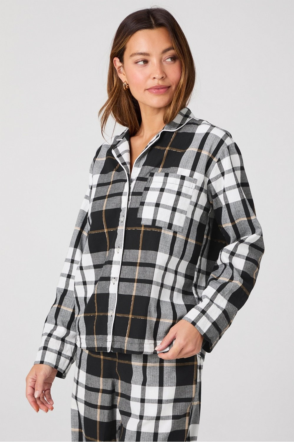 Dream Flannel Long Sleeve Top | Fabletics