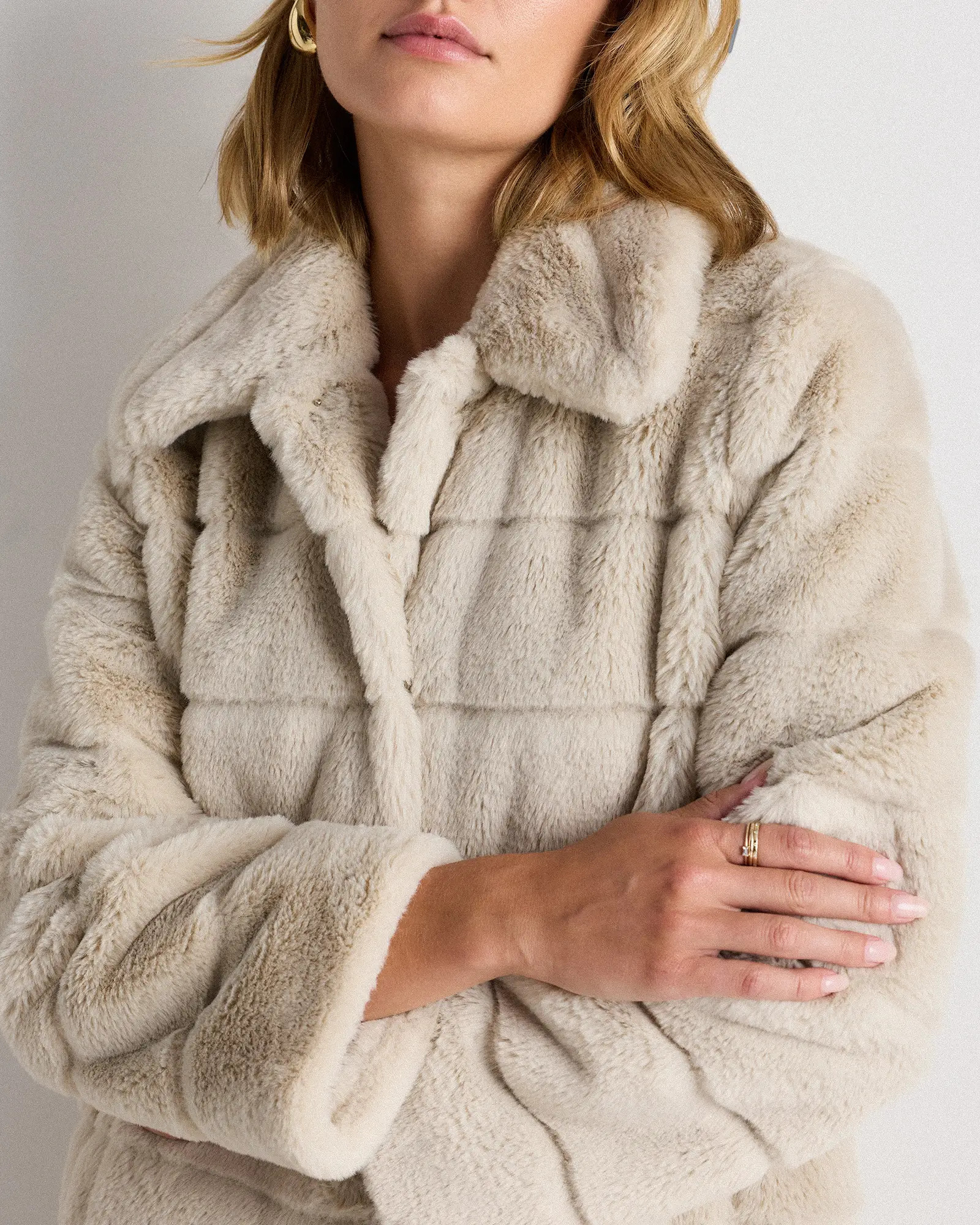 Faux Fur Long Coat | Quince