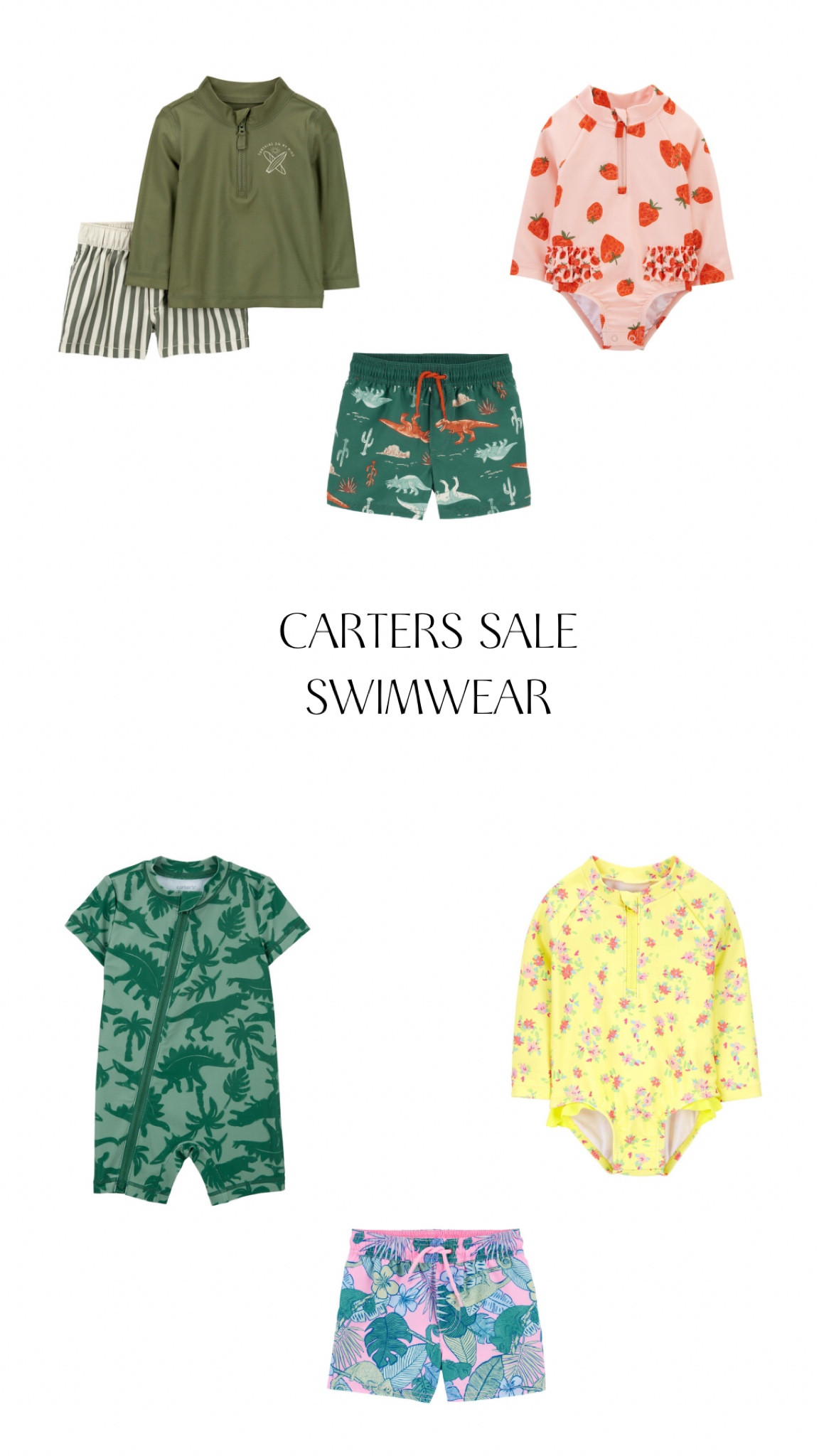 last day to shop carters sale! Some of my favorite swim picks :) 

#LTKsalealert #LTKkids #LTKbaby