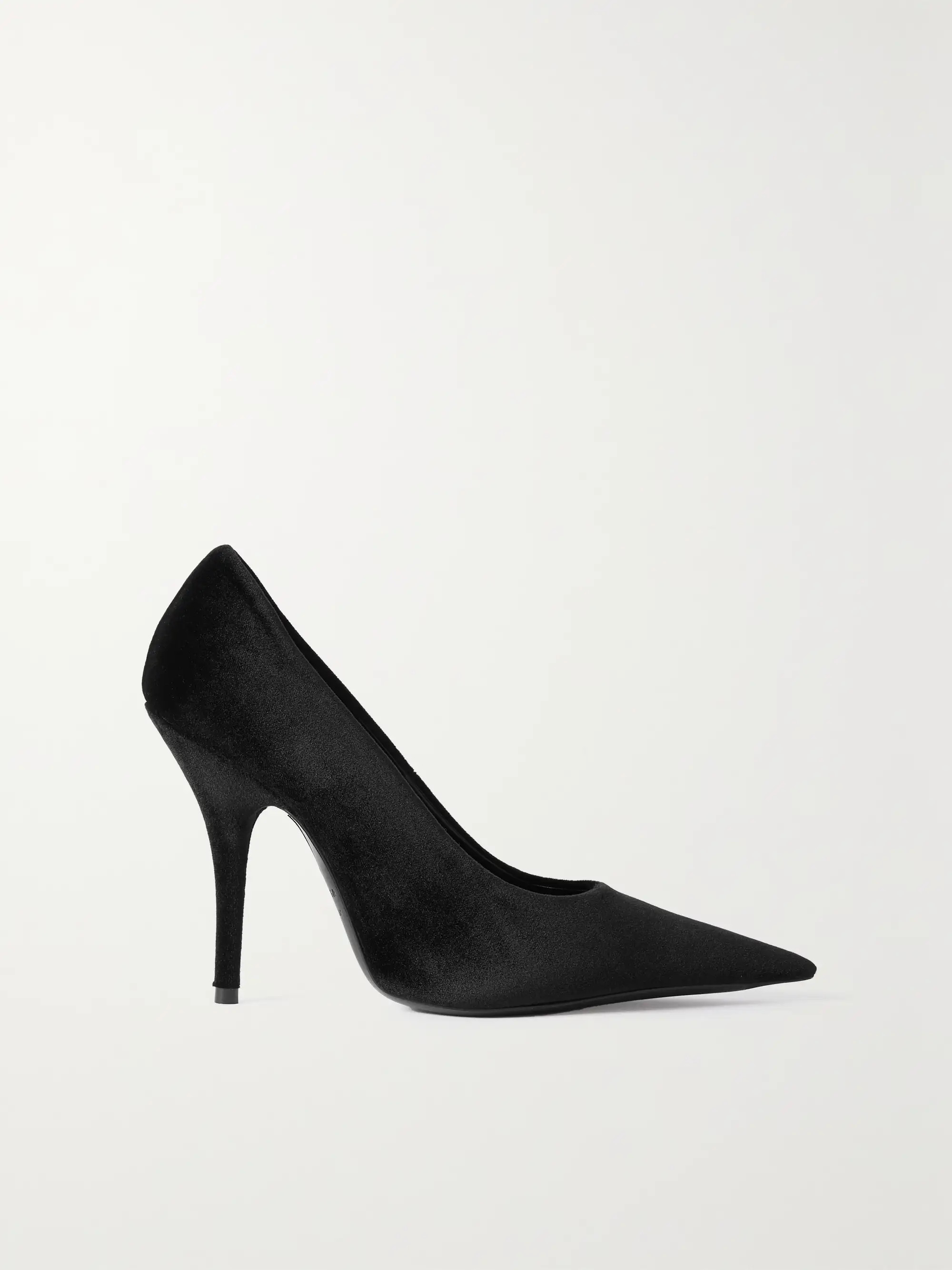 Knife velvet pumps | NET-A-PORTER APAC