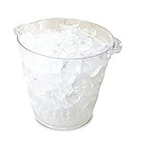 Co-Rect Round Top with Handle Acrylic Ice Buckets, 3.6 quart, Clear | Amazon (US)