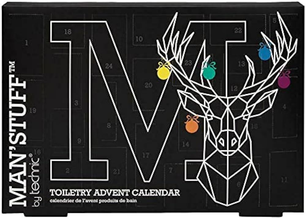 Technic - MAN'STUFF - Toiletry Advent Calendar- Feel Good, Look Great in The Run up to The Festiv... | Amazon (US)