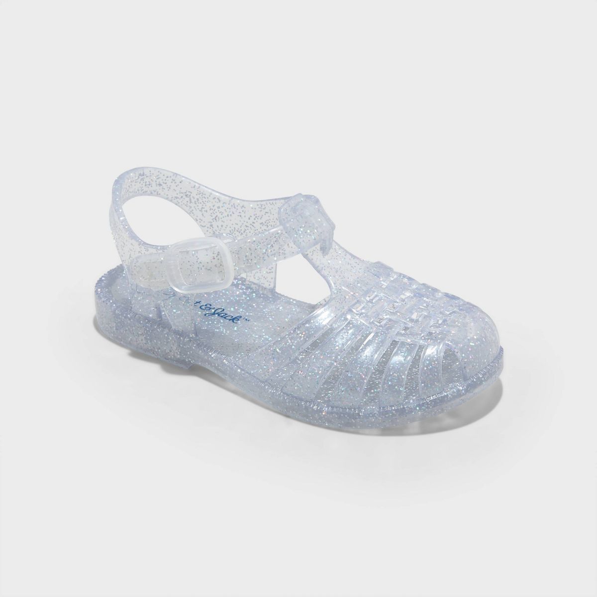 Toddler Sunny Jelly Sandals - Cat & Jack™ Clear 8T | Target