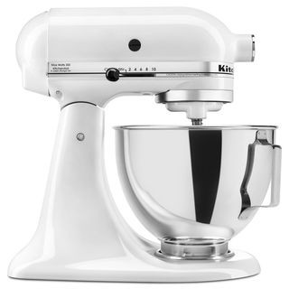 KitchenAid KSM85PB 4.5-quart Tilt-head Stand Mixer (White) | Bed Bath & Beyond