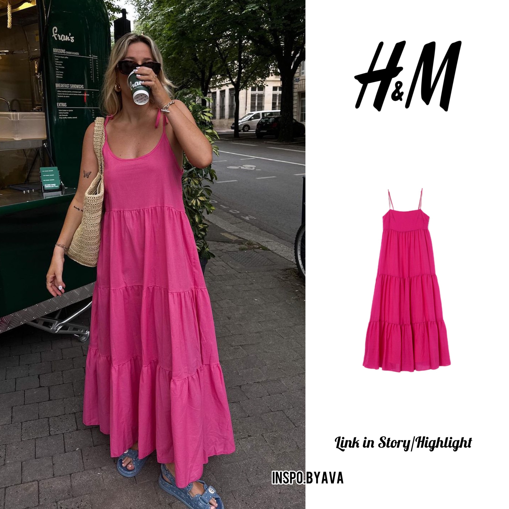 H&M dress ✨☁️💗🌸🩷🎀
Barbie™️
Link is below⤵️

#LTKSeasonal #LTKxNSale #LTKeurope