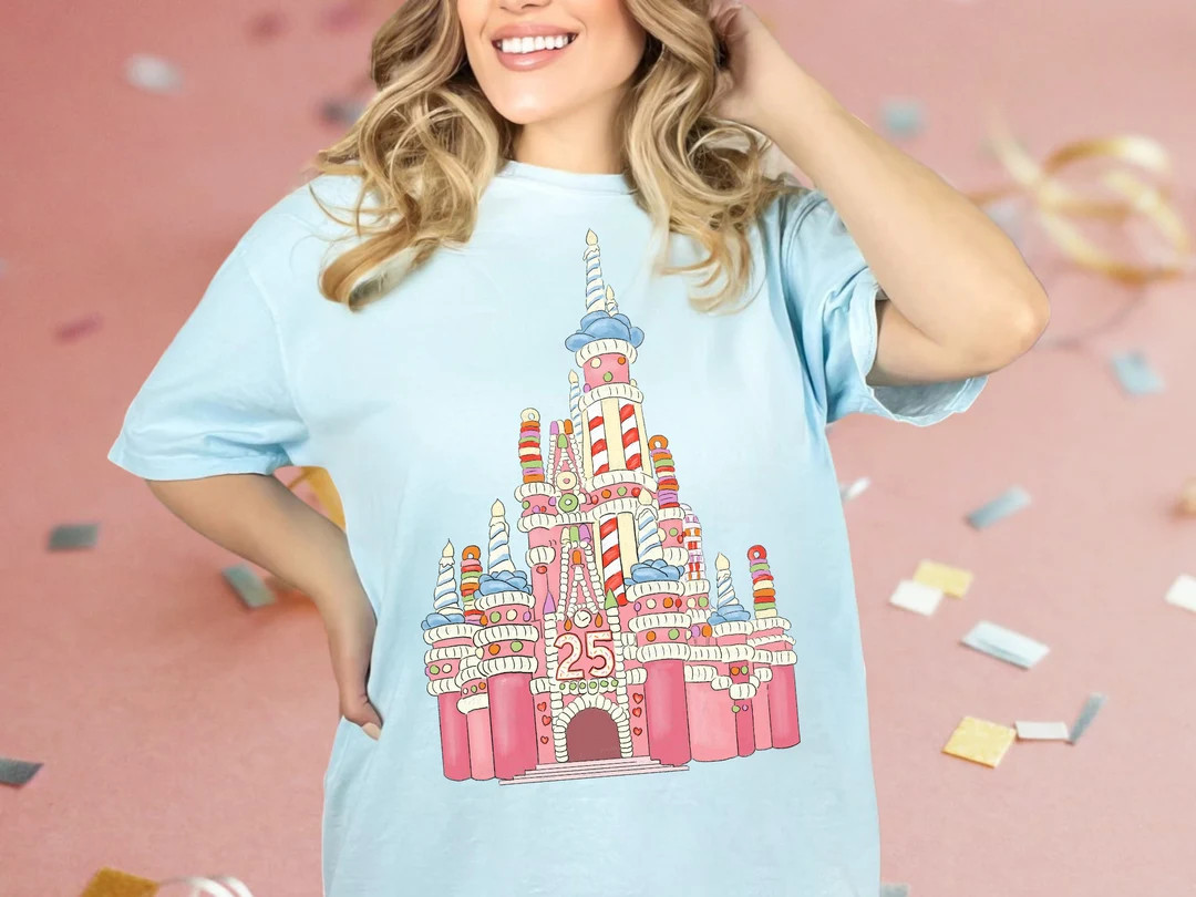 Birthday Cake Castle Shirt - Etsy | Etsy (US)