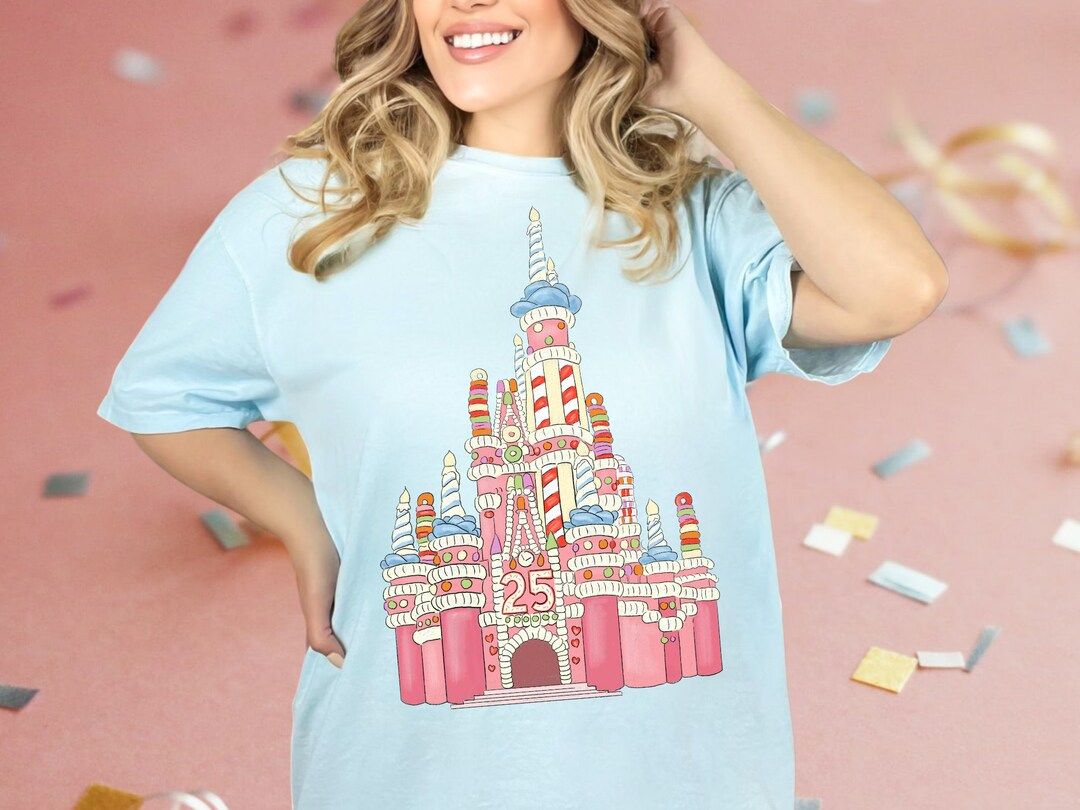 Birthday Cake Castle Shirt - Etsy | Etsy (US)