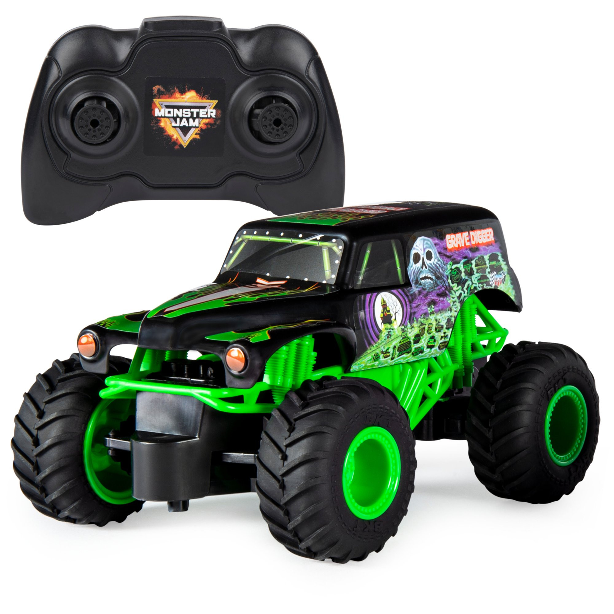 Monster Jam, Official Grave Digger Remote Control Monster Truck, 1:24 Scale, 2.4 GHz, Kids Toys f... | Walmart (US)