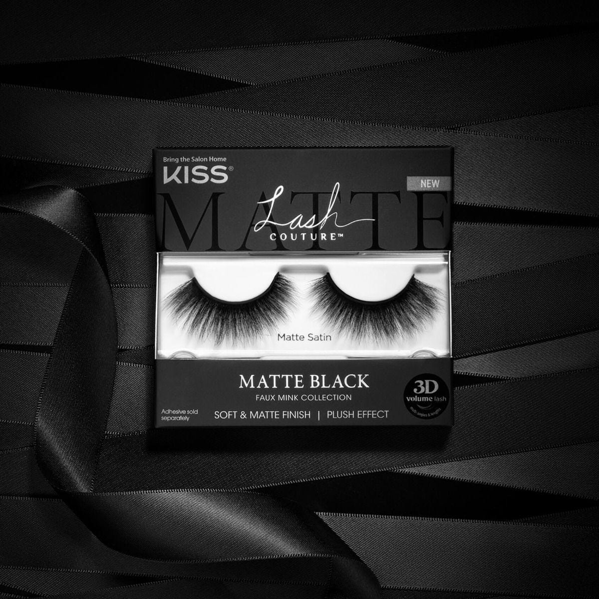 KISS Lash Couture Matte Black - Matte Satin | KISS, imPRESS, JOAH