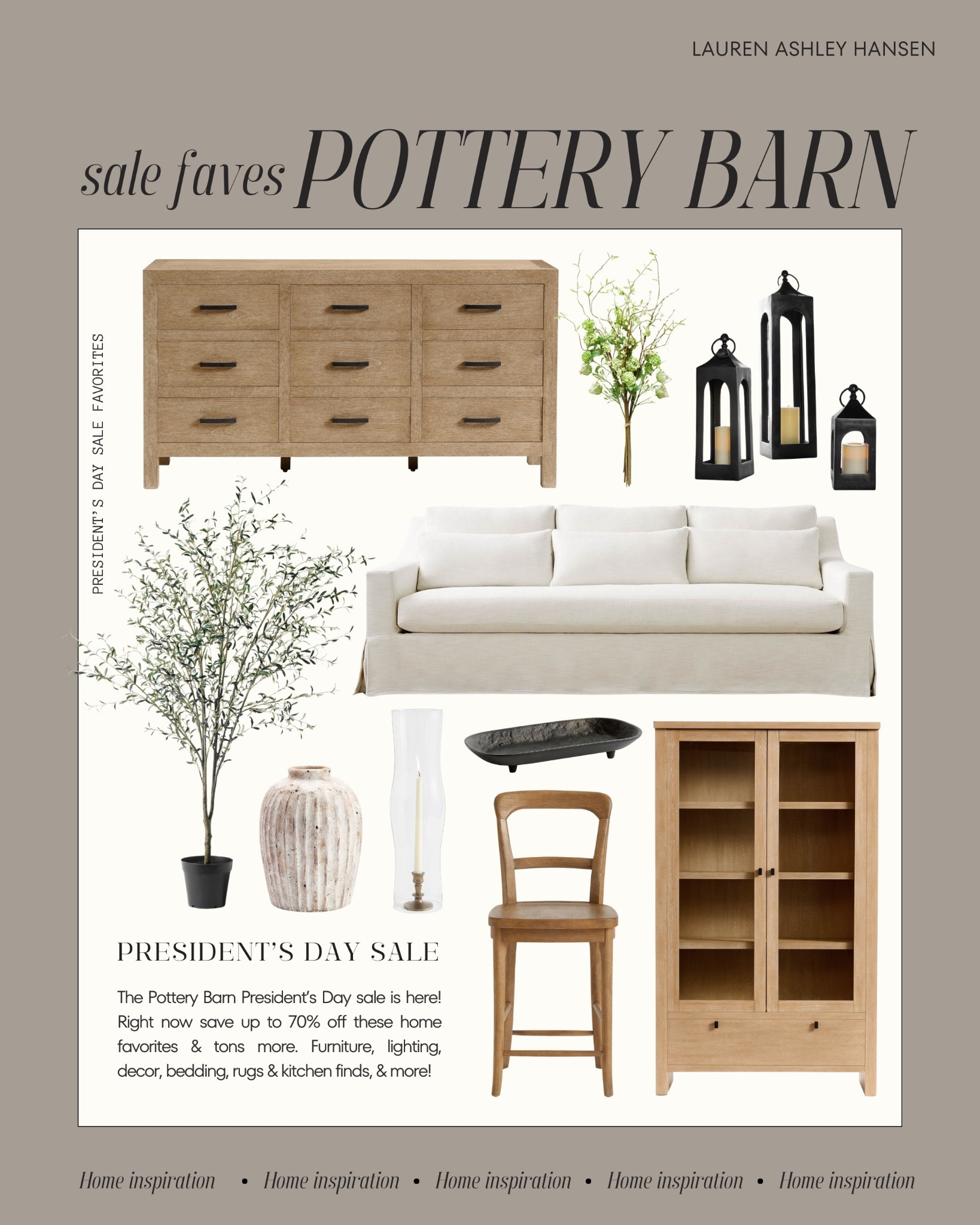 The Pottery Barn President’s Day sale is here! Right now save up to 70% off these home favorites & tons more. Furniture, lighting, decor, bedding, rugs & kitchen finds, & more!

#LTKHome #LTKSaleAlert