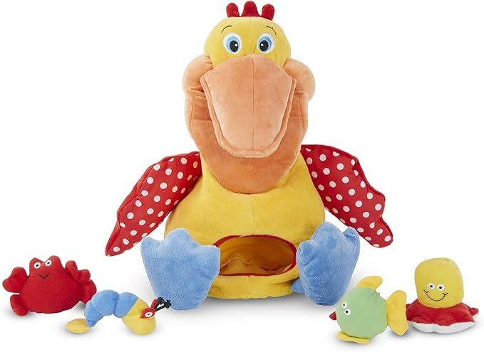Melissa & Doug K's Kids Hungry Pelican Soft Baby Educational Toy | Amazon (US)