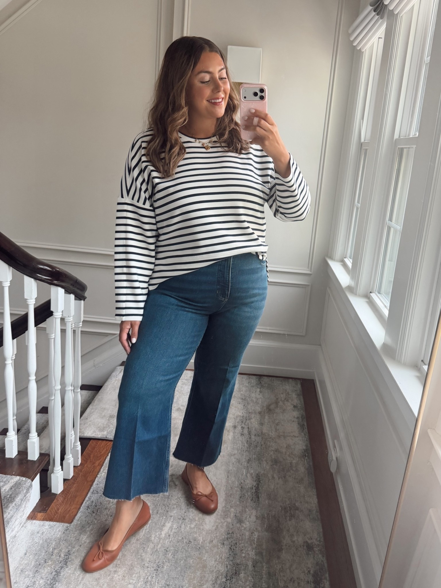 This top is on sale this weekend! Wearing size 1X Regular in both top & jeans. Use CARALYN15 on your first order at Spanx.

#LTKSaleAlert #LTKSeasonal #LTKPlusSize