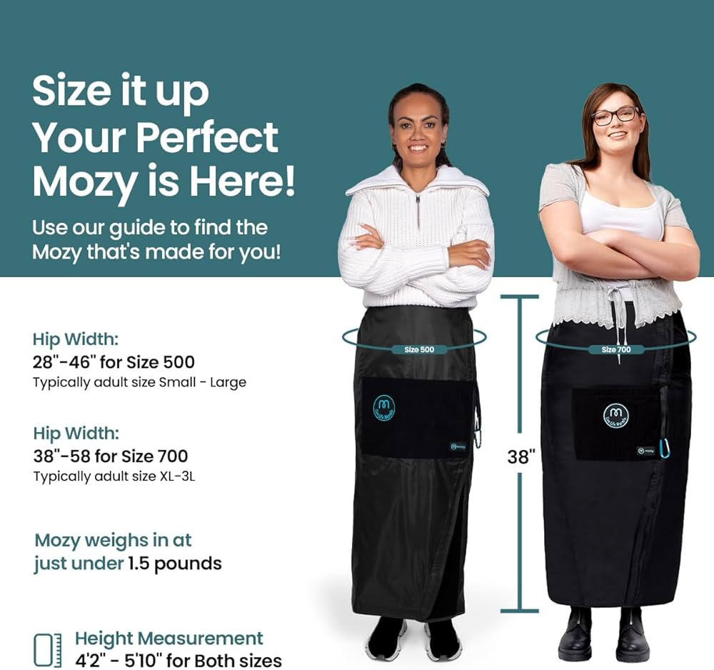 Mozy Wearable & Weatherproof Outdoor Blanket – Lower-Body Thermal Wrap for Superior Warmth | Amazon (US)