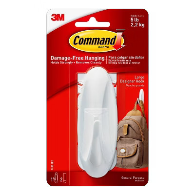 Command Large Designer Hook White | Target