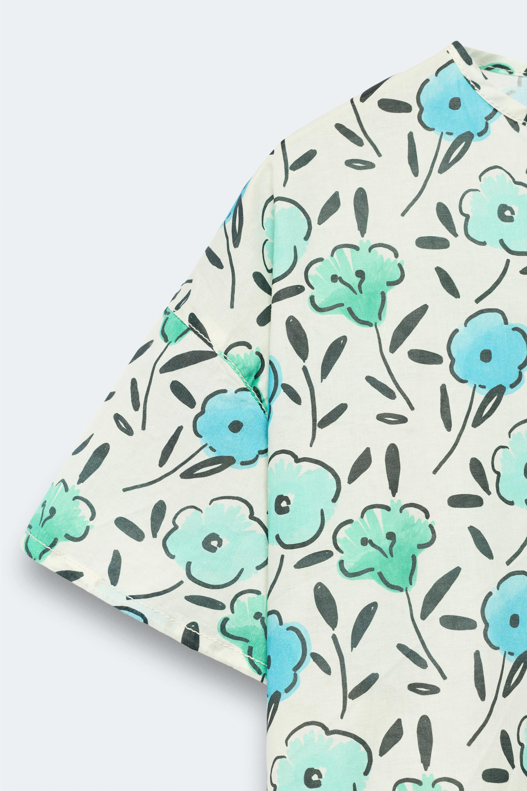 2-14 YEARS / FLORAL PRINT BLOUSE LIMITED EDITION | Zara US