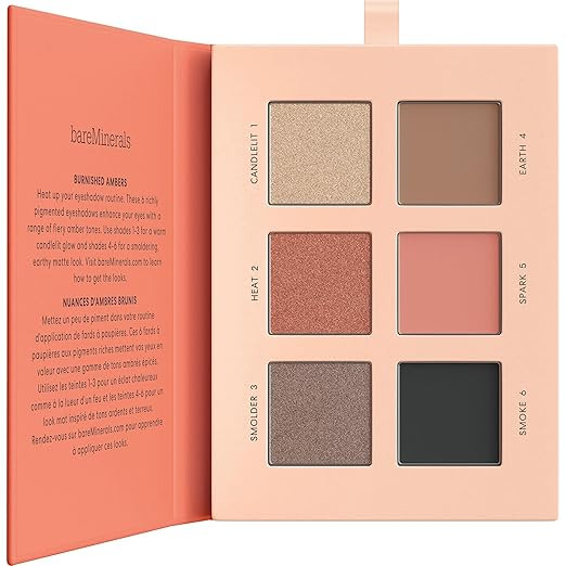 bareMinerals Mineralist Eyeshadow Palette, Six Richly Pigmented Shades, Ultra-Blendable, Talc-Fre... | Amazon (US)