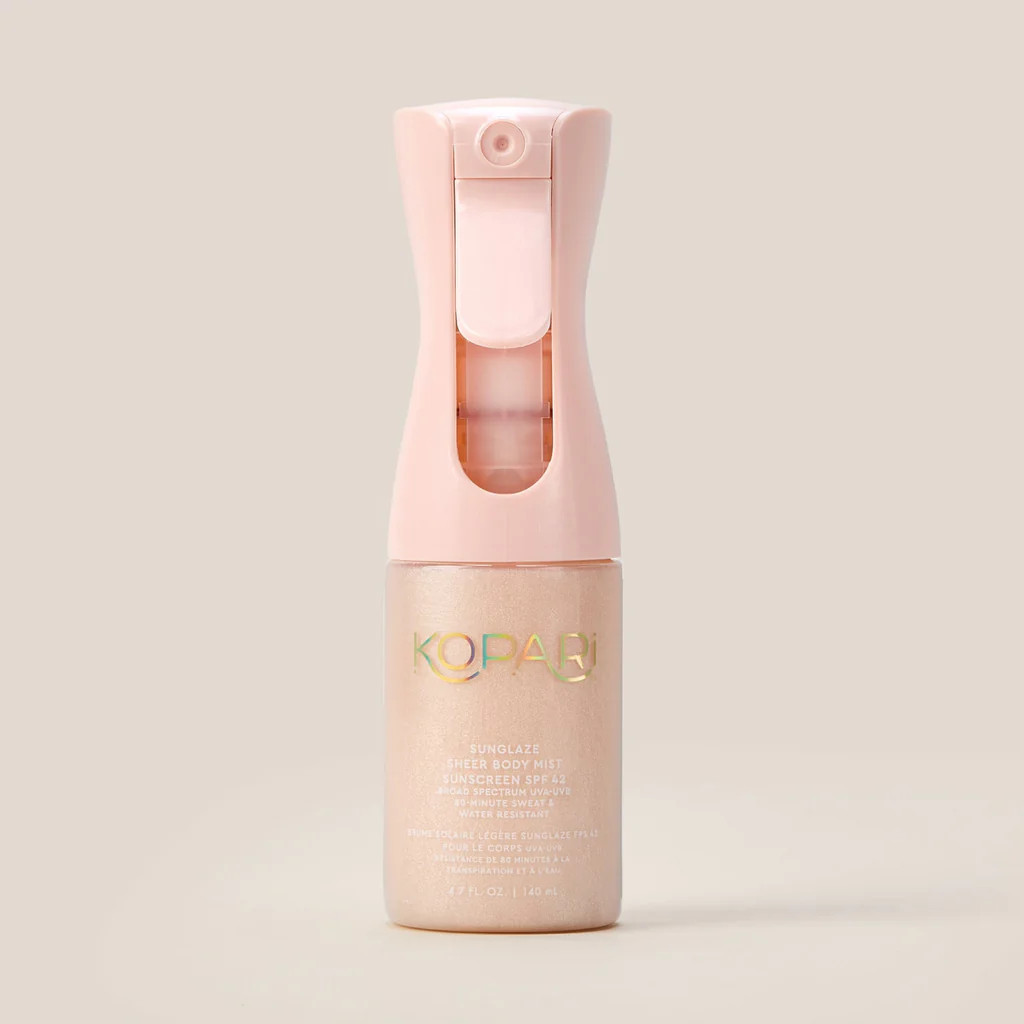 Sunglaze Sheer Body Mist Sunscreen SPF 42 | Kopari
