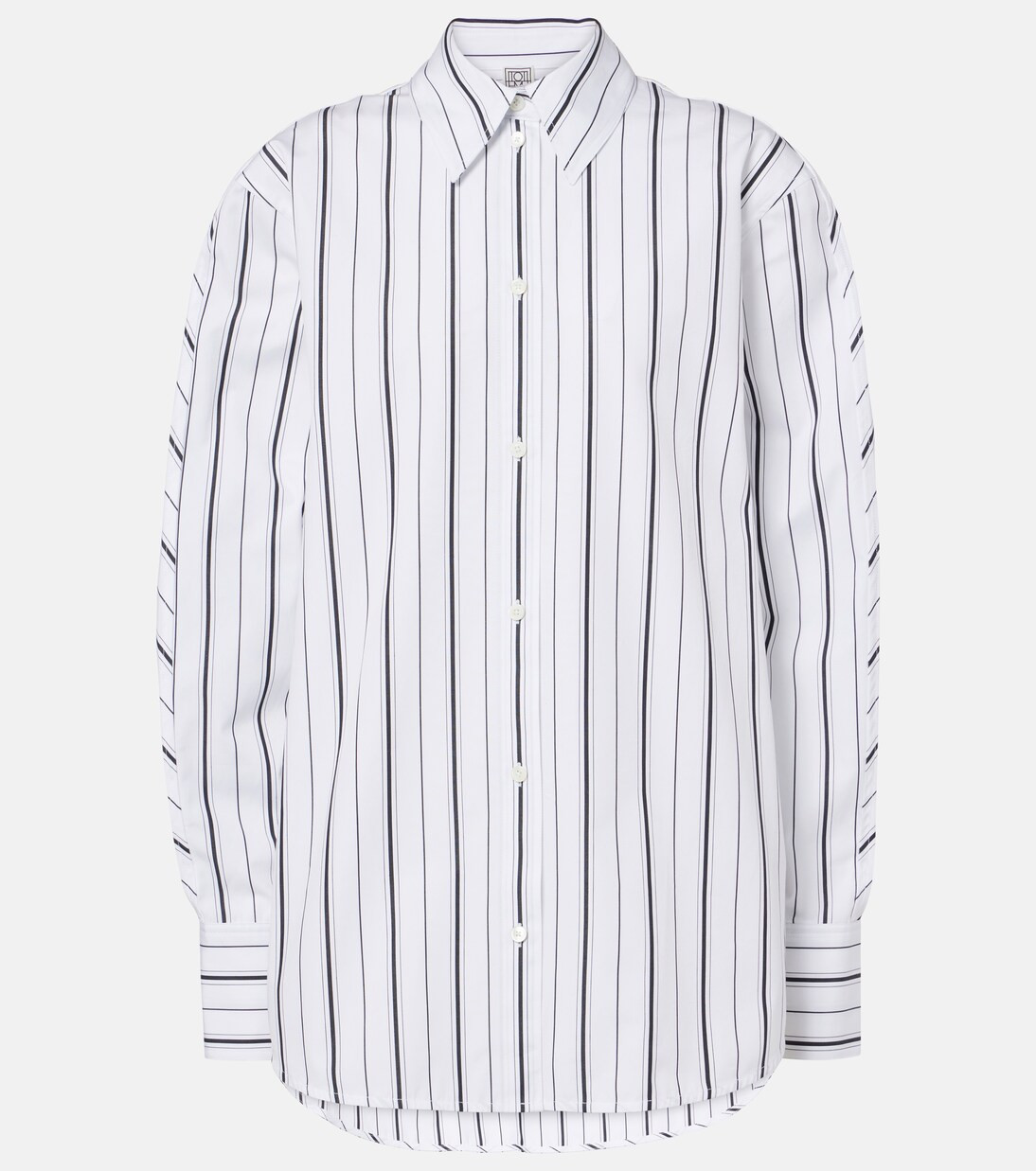 Striped cotton poplin shirt | Mytheresa (UK)