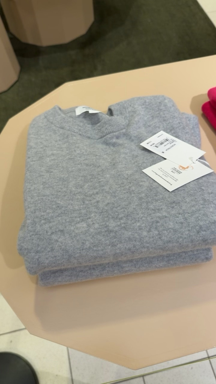 100% cashmere sweaters come in short and long sleeve and I wear them more than any other item I’ve ever bought from the #nsale 💯