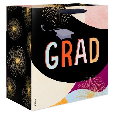 Jumbo Graduation Gift Bag, Grad 15"x15" Designed by Kathy Davis | Target