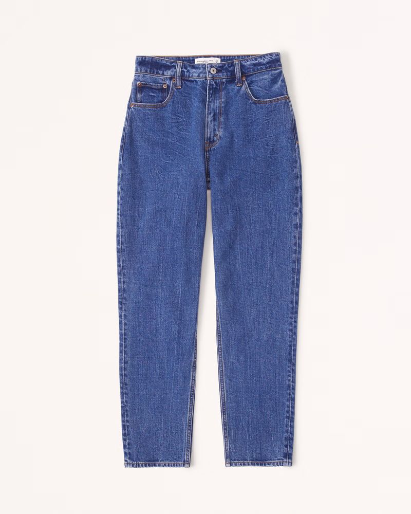 Curve Love High Rise Mom Jean | Abercrombie & Fitch (US)