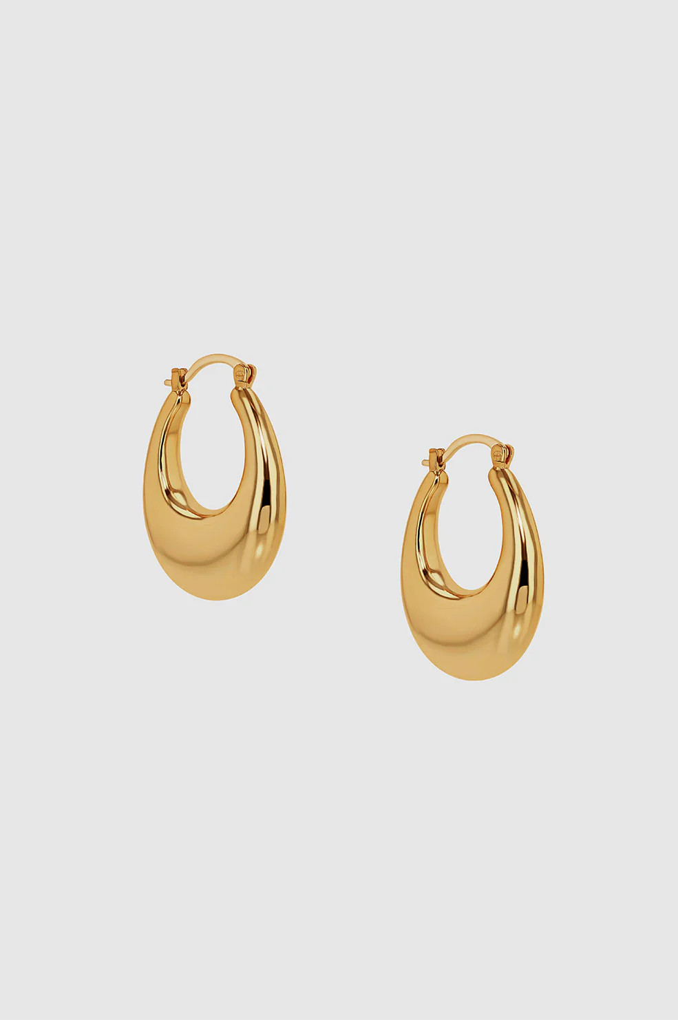 Gradual Hoop Earrings | Anine Bing