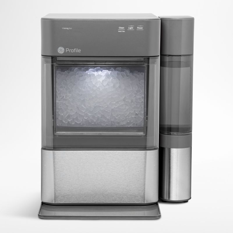 GE Profile Opal 2.0 Stainless Steel Nugget Ice Maker with Side Tank + Reviews | Crate & Barrel | Crate & Barrel