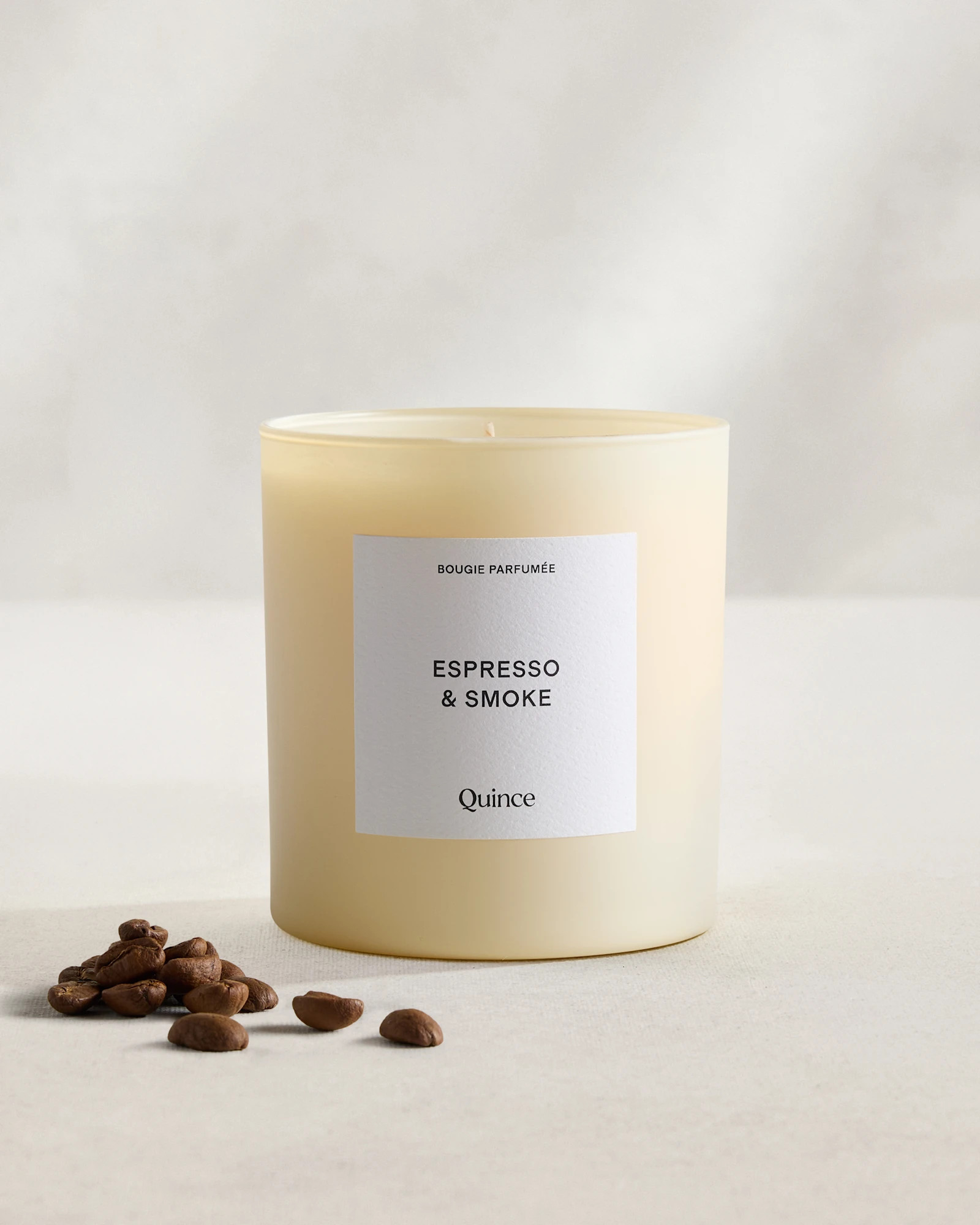 Quince | Espresso & Smoke Candle, Plant-Based Wax | Quince