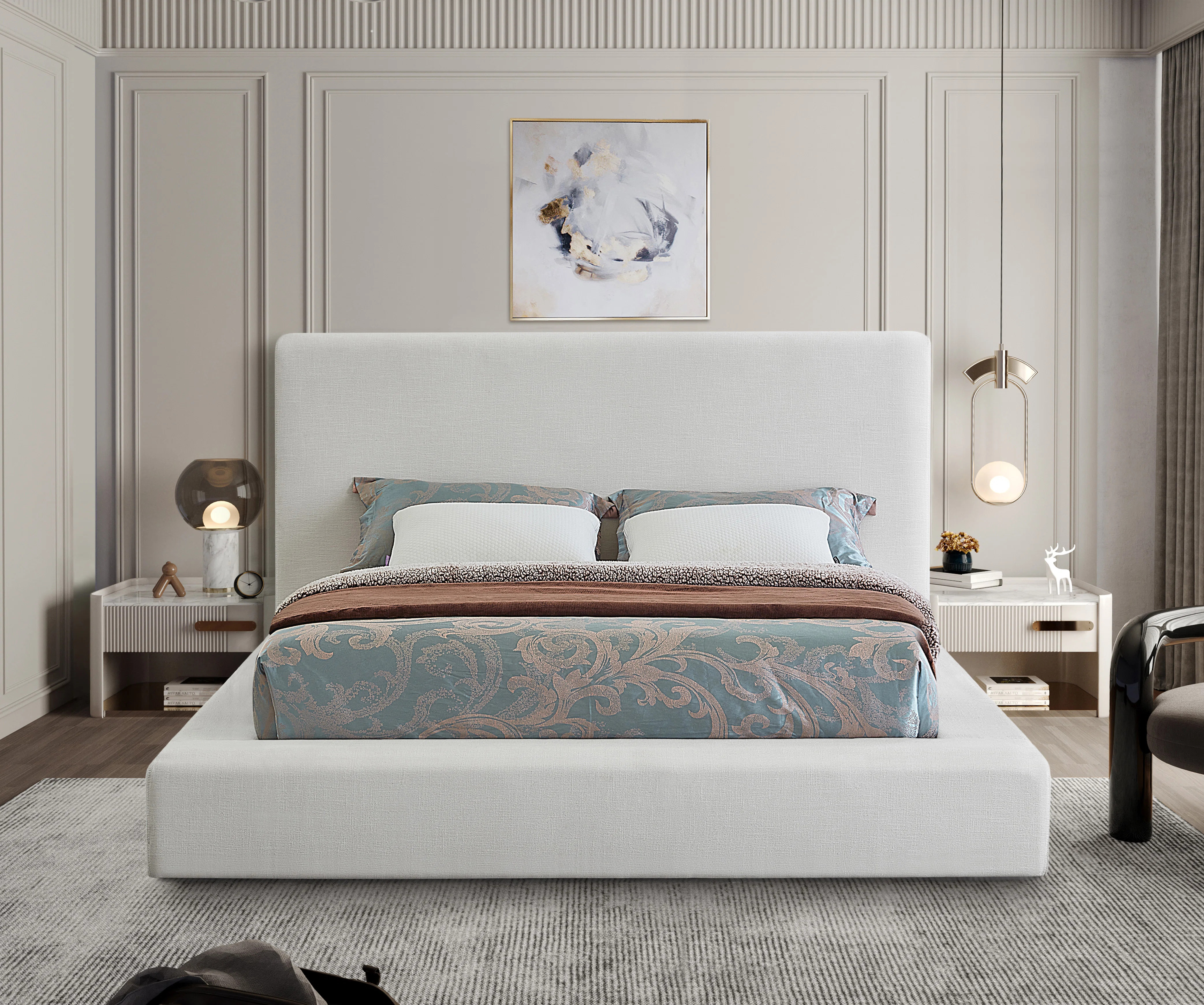Ishia Upholstered Platform Bed | Wayfair North America