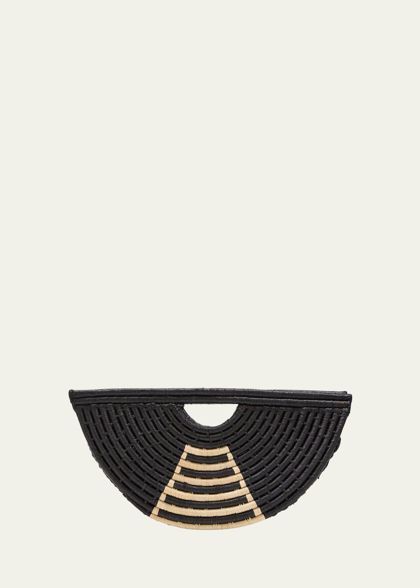 EILAF Large Half Moon Raffia Top-Handle Bag | Bergdorf Goodman