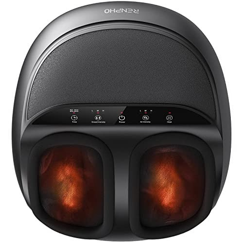 RENPHO Full Foot Massager Machine, 2026 Upgraded Shiatsu Foot Massager with Heat, FSA Eligible HSA Store Eligible, Plantar Fasciitis Massager, Birthday Gifts for Women Mom Men Dad, Fits Up to Size 13 | Amazon (US)