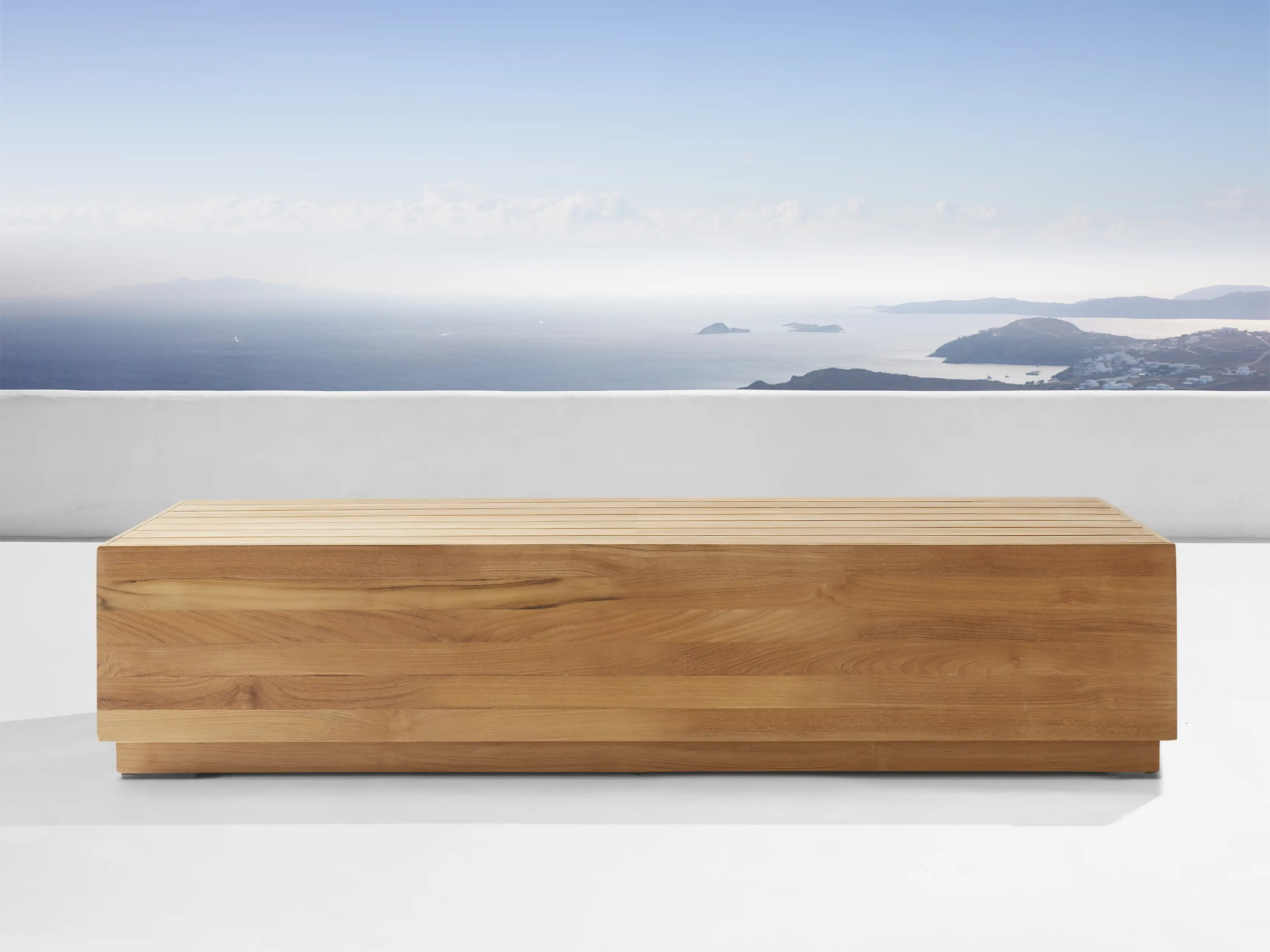 Bal Harbour Outdoor Teak Coffee Table | Arhaus