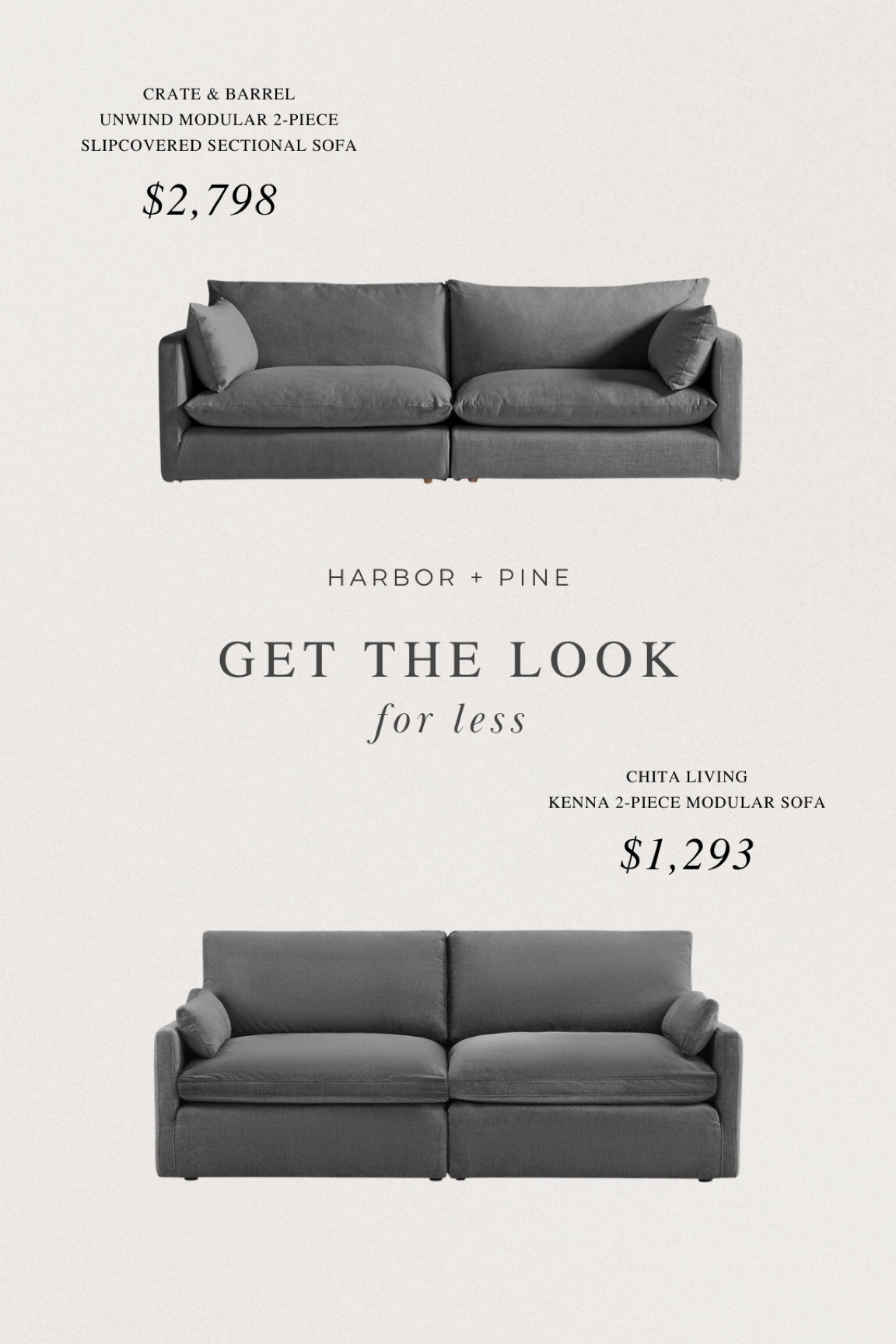 Get the look for less: Modular sofa 

#LTKSaleAlert #LTKStyleTip #LTKHome