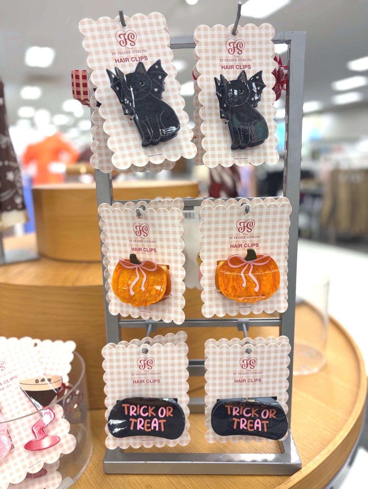 Frasier Sterling Pumpkin, Bats, and Trick or Treat Hair Clips Target Hair Accessories @Target #target #targetstyle #frasiersterling #halloweenhairclips #graphichairclips #hairclaws #newattarget #targetkids #hairstyles

#LTKootd #LTKgrwm #LTKBeauty