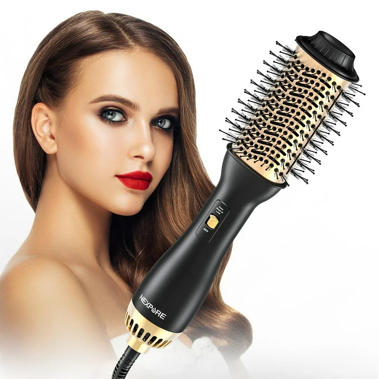 NEXPURE Hair Dryer Brush,Upgraded 4 in 1 Hair Dryer Brush Blow Dryer Brush in One with Negative I... | Walmart (US)