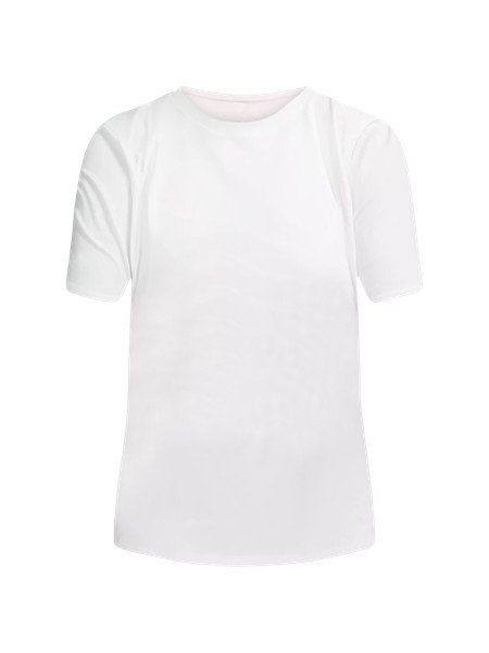 Love Curved-Hem Crewneck T-Shirt | Women's Short Sleeve Shirts & Tee's | lululemon | Lululemon (US)