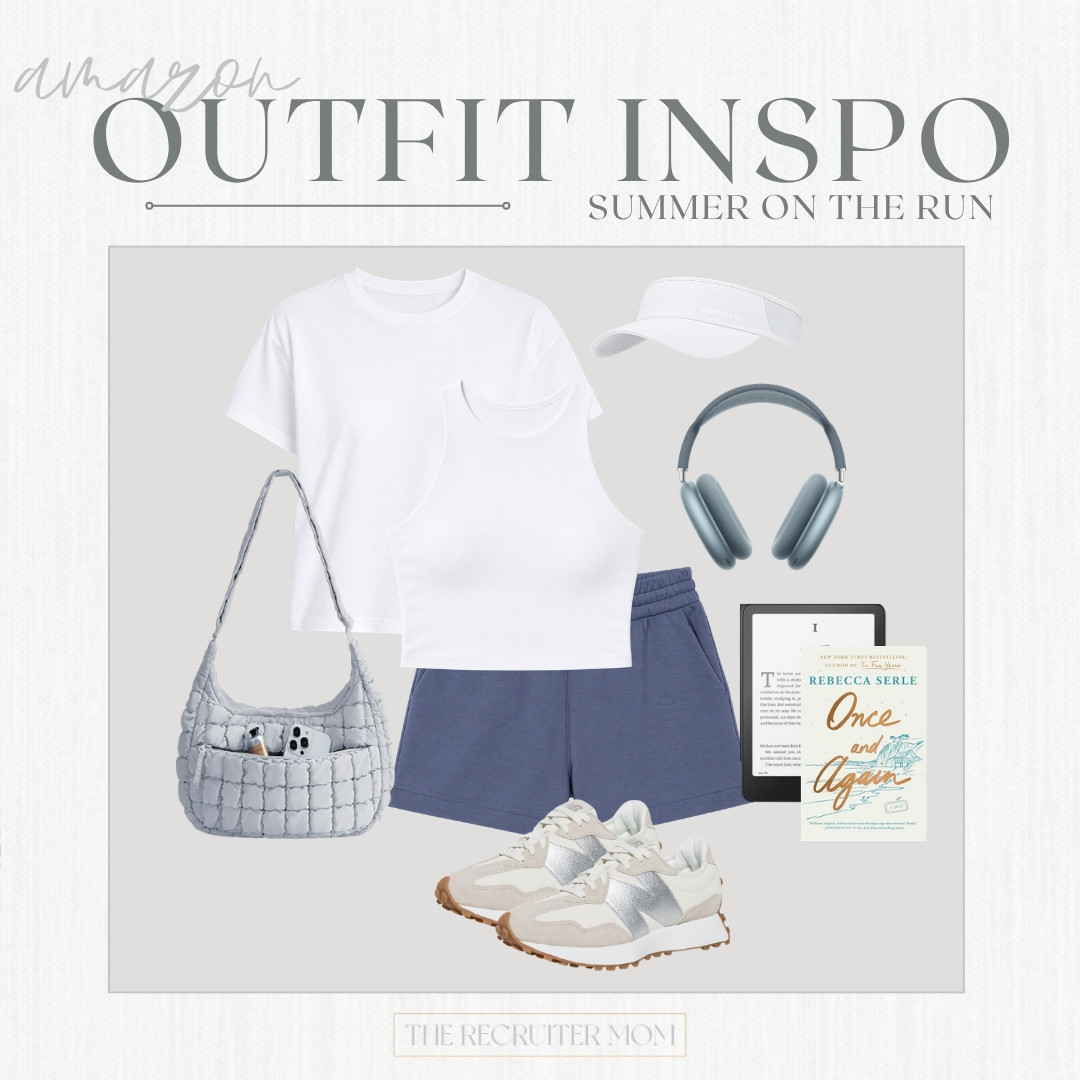 Amazon Summer Casual Athleisure Outfit with pull on knit shorts and a white tee  

 

#LTKSeasonal #LTKOver40 #LTKMidsize