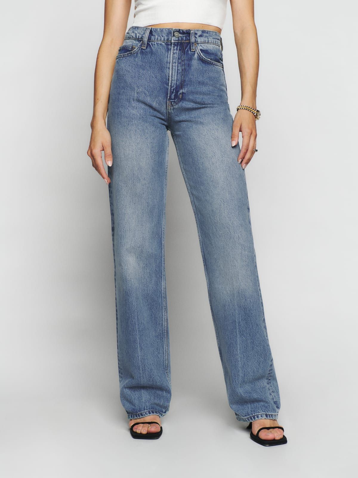 Wilder High Rise Wide Leg Jeans | Reformation (US & AU)