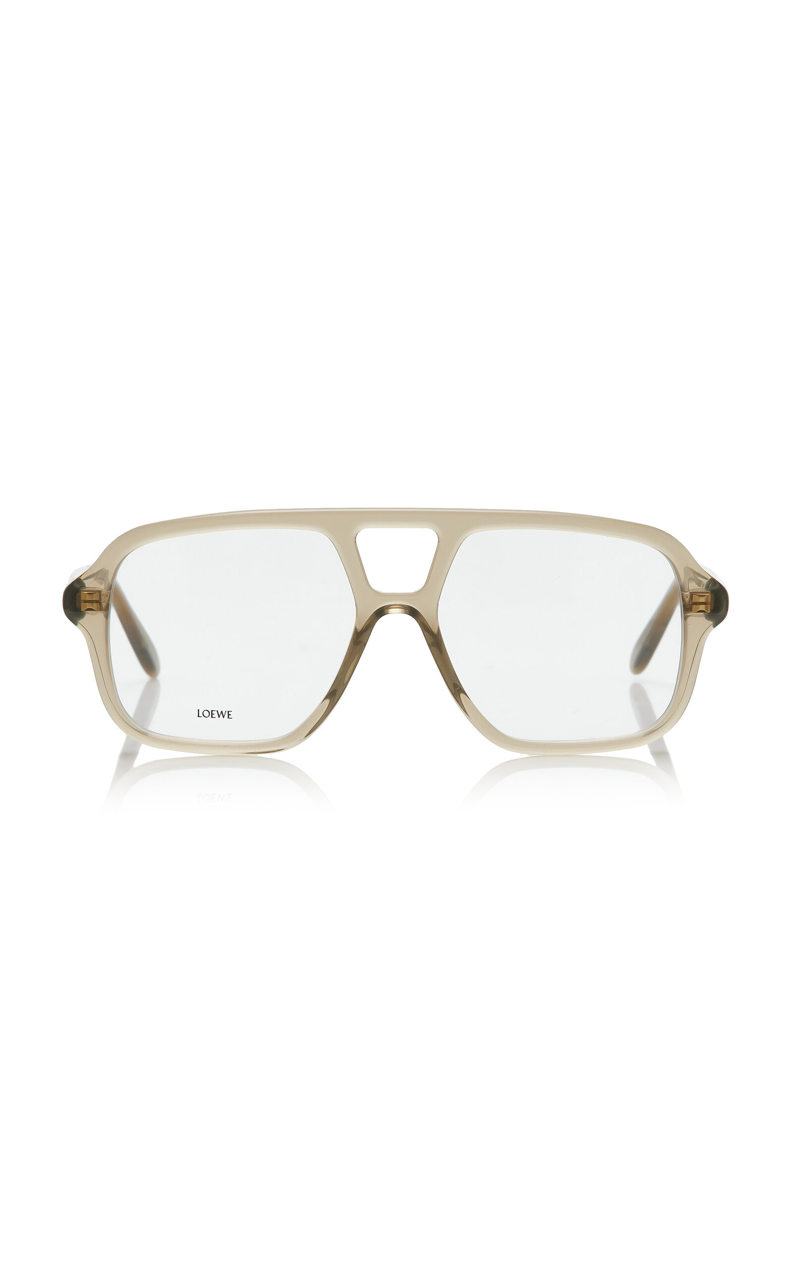 Slim Aviator-Frame Acetate Glasses | Moda Operandi (Global)