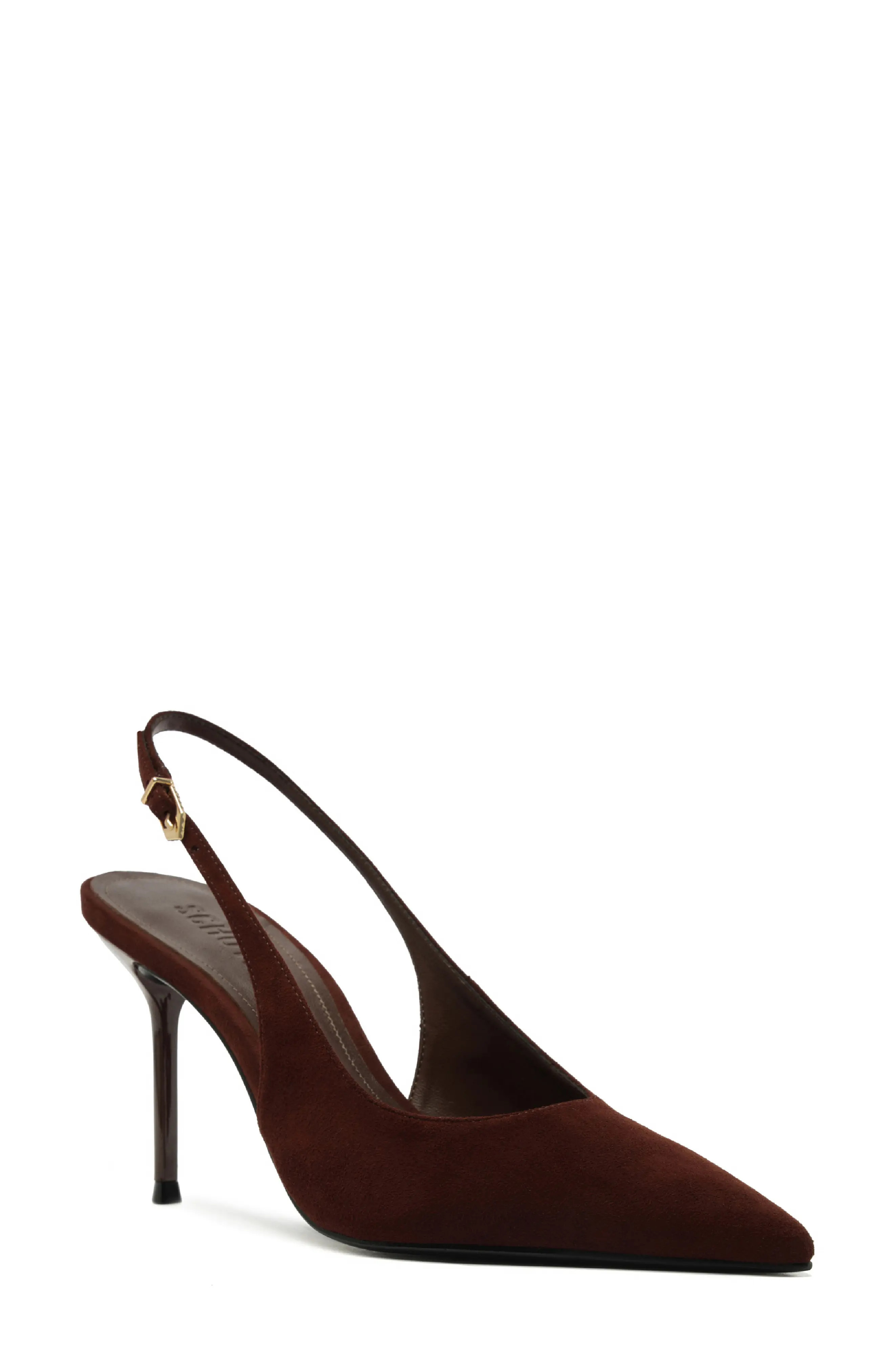 Schutz Alicia Pointed Toe Slingback Pump (Women) | Nordstrom | Nordstrom