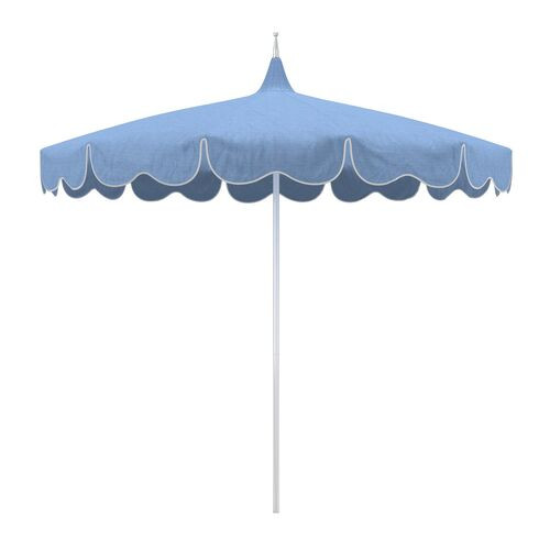 Billow Pagoda Patio Umbrella, Sunbrella | One Kings Lane