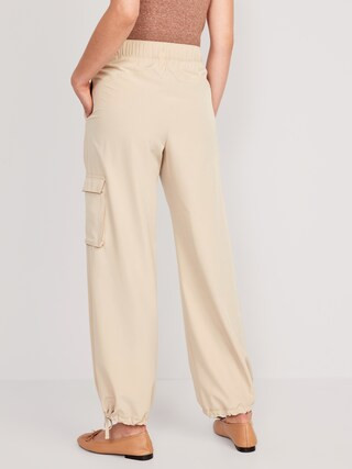 High-Waisted StretchTech Wide-Leg Cargo Pants for Women | Old Navy (US)