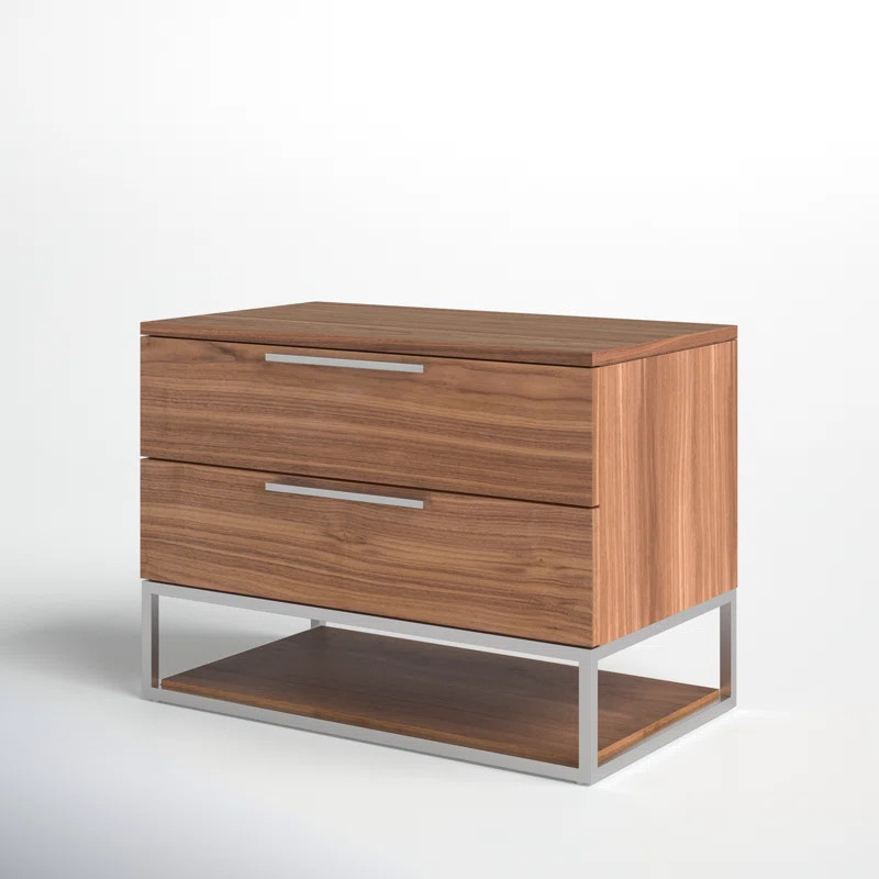 Ladera 2 Drawer Nightstand | Wayfair North America