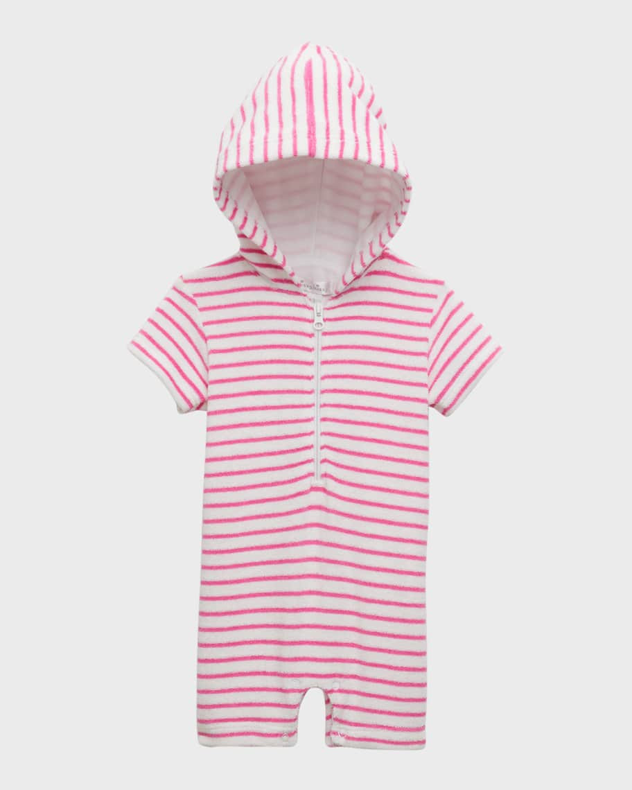 Kissy Kissy Girl's Deep Sea Divers Terry Romper, Size 3M-24M | Neiman Marcus