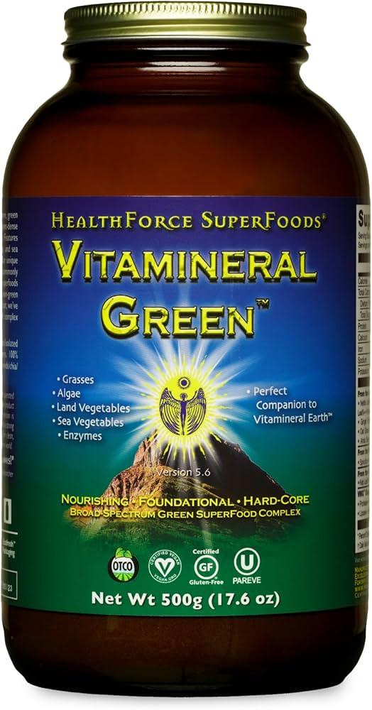 HealthForce SuperFoods Vitamineral Green - Mineral Supplement for Immune & Thyroid Support - Gree... | Amazon (US)