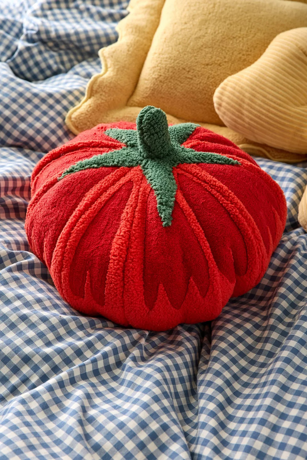 Giant Tomato Shaped Throw Pillow | Urban Outfitters (US and RoW)
