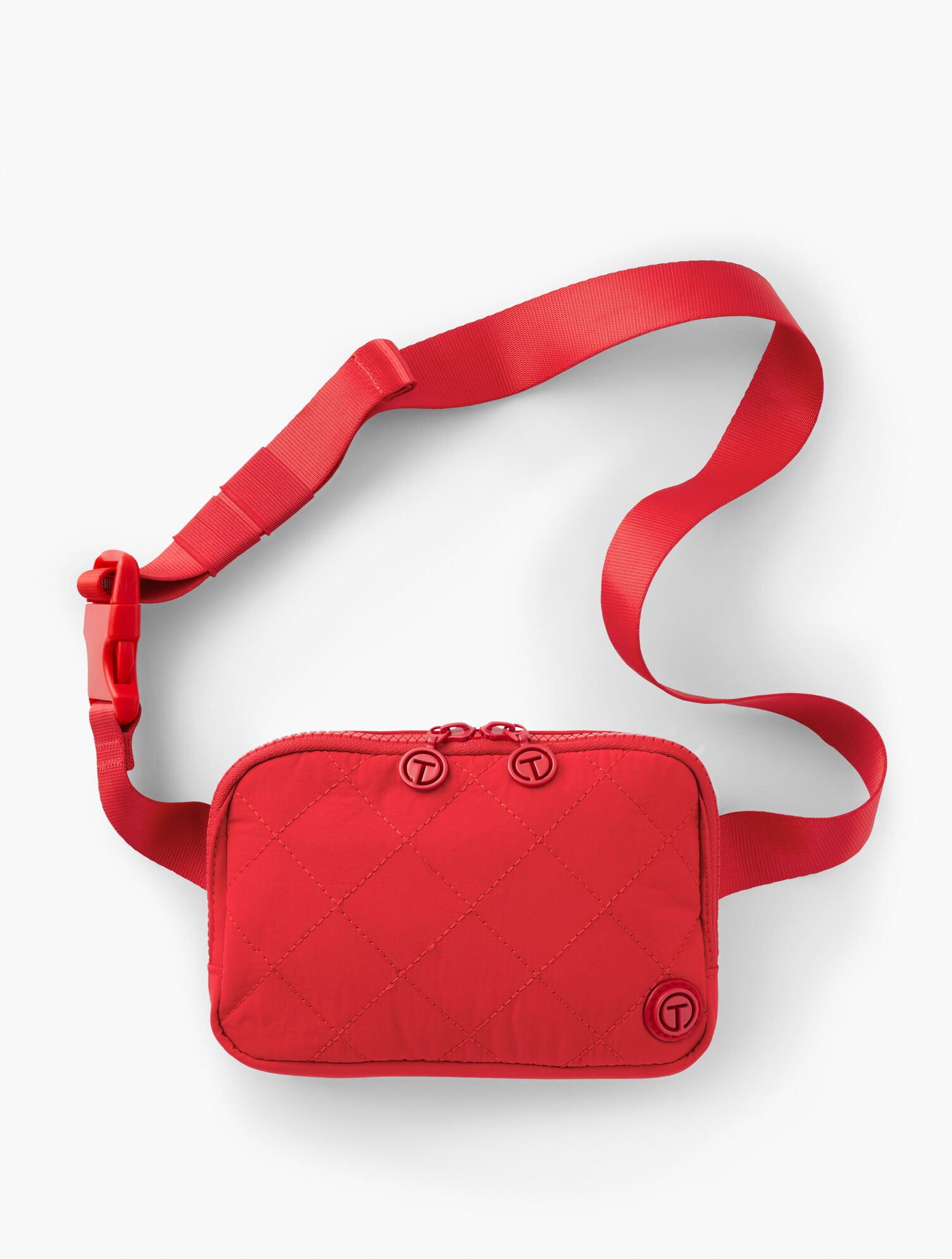 T By Talbots Quilted Nylon Belt Bag | Talbots