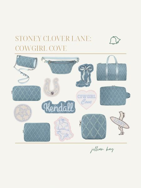 New Stoney Clover Lane collection: Cowgirl Cove! 🤠🌊✨🐚

This is right up my alley! Especially since the SCL denim collection is one of my favorites 

Ig: @jkyinthesky & @jillianybarra

#stoneyclover #scl #stoneycloverlane #coastalcowgirl #summeraccessories #aesthetic #aestheticstyle #cowgirlaesthetic #coastalcowgirlaesthetic #denim #denimstyle #denimaccessories 

#LTKItBag #LTKTravel #LTKStyleTip